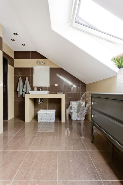 Attic Bathroom Installation in Hudson