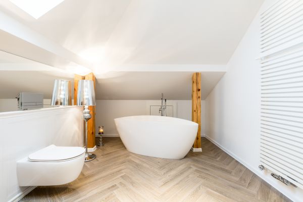 Attic Bathroom Renovation in Hudson